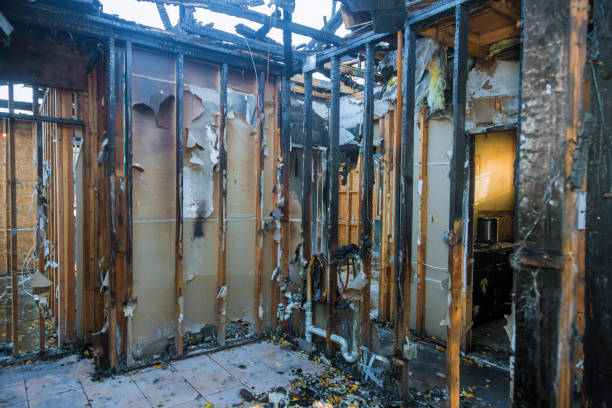 Professional Fire Damage Repair technician working in Carrollton, MO